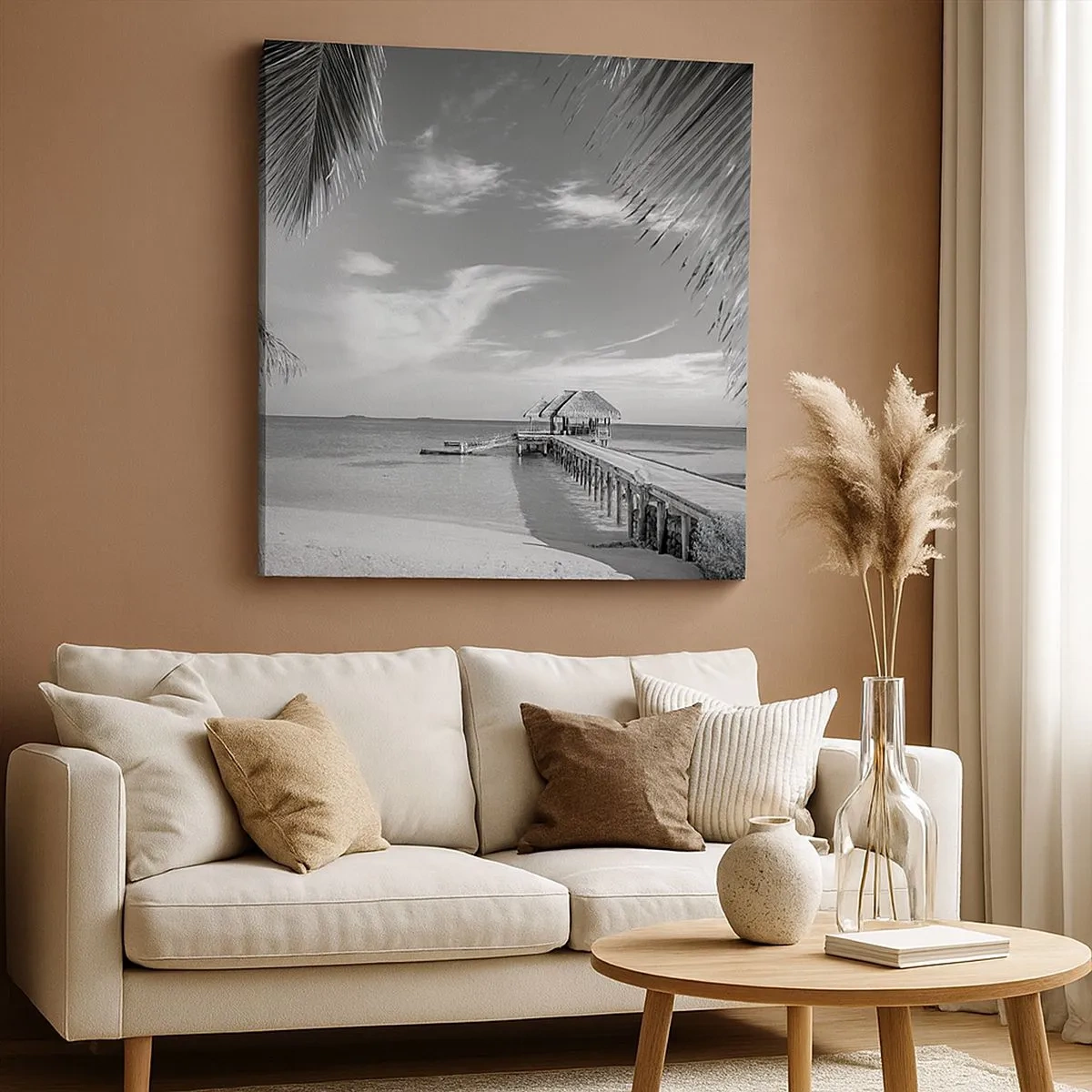 Bild auf Leinwand - Leinwandbild - Erinnerung oder Traum? - 30x30 cm