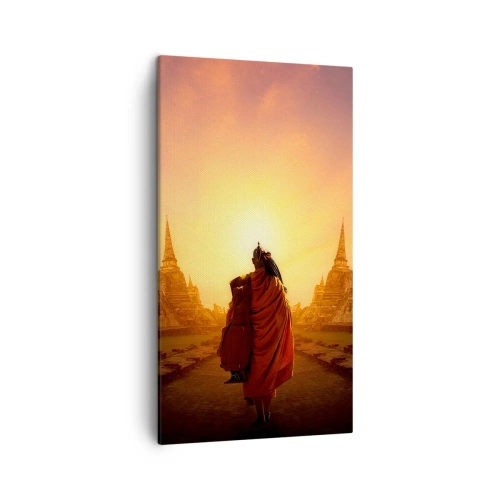 Bild auf Leinwand - Leinwandbild - In Frieden für die Ewigkeit - 45x80 cm