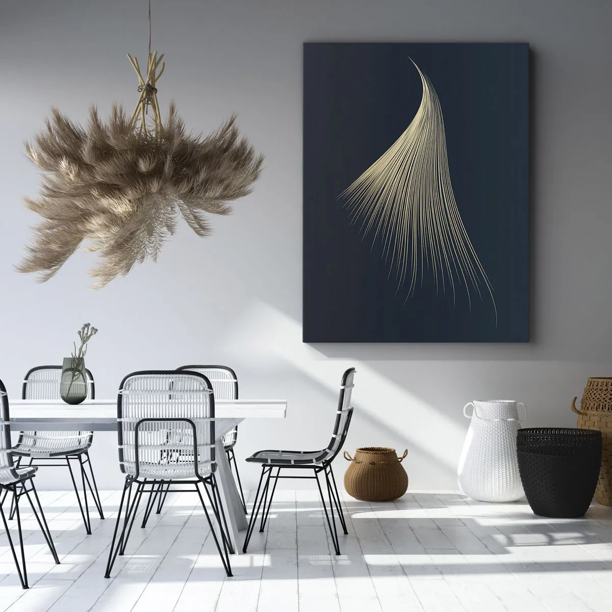 Bild auf Leinwand - Leinwandbild - Wie das Haar eines Engels - 55x100 cm