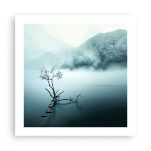 Poster - Aus Wasser und Nebel - 50x50 cm
