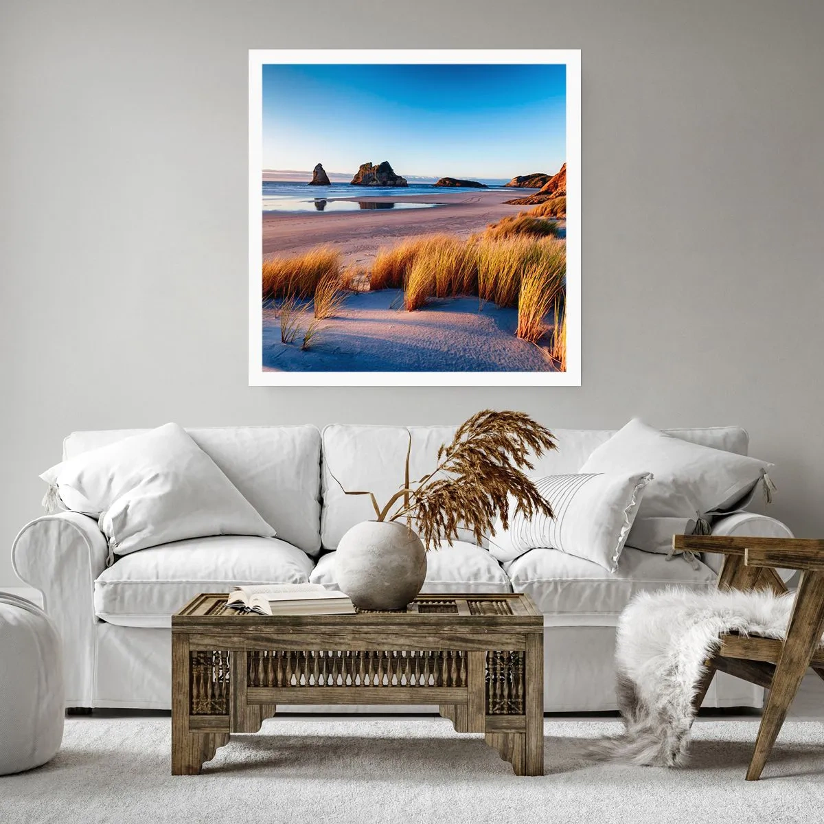 Poster - Für Friedenssuchende - 60x60 cm