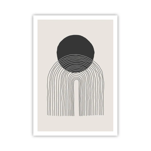 Poster - Zittern und Vertrauen - 70x100 cm