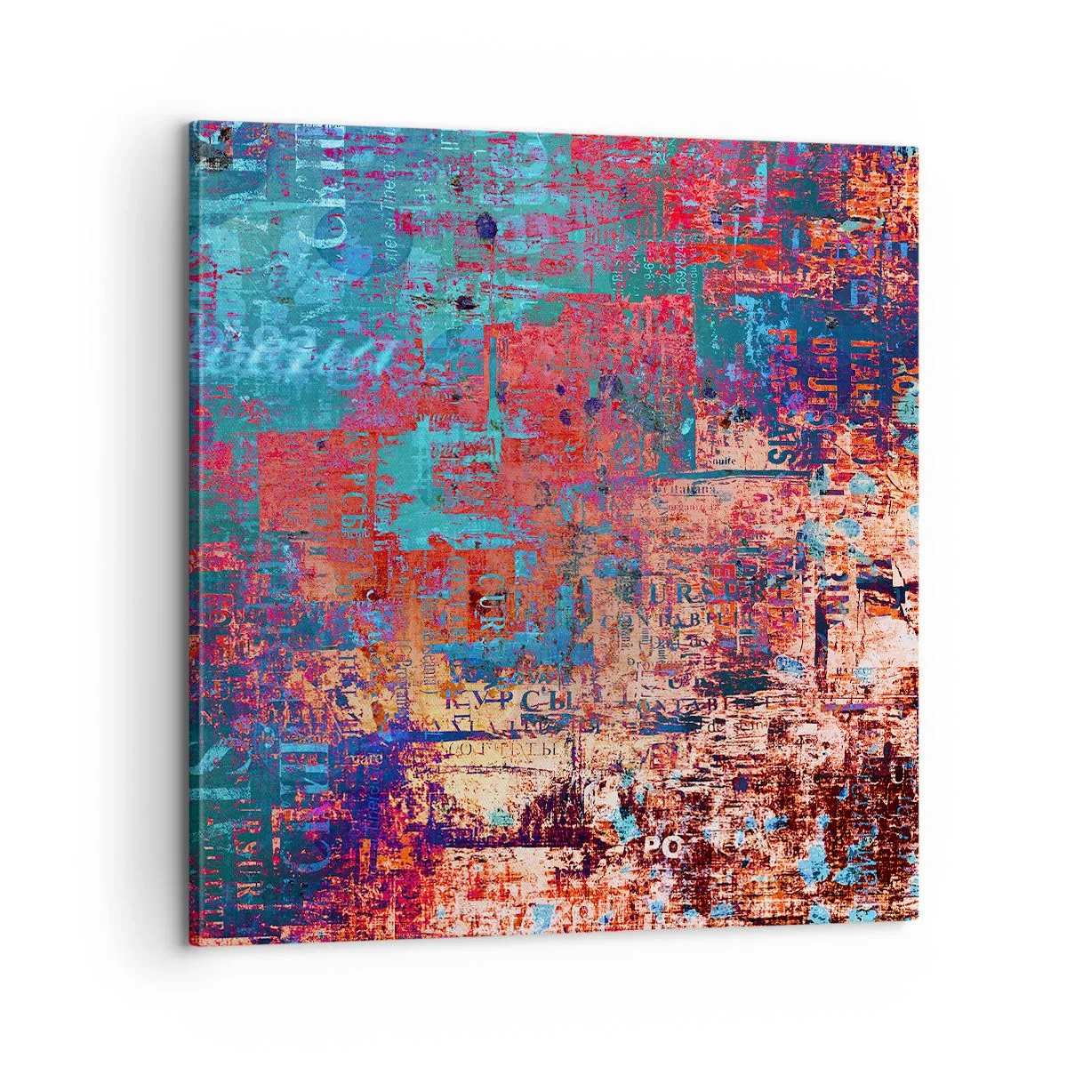 Bild auf Leinwand - Leinwandbild - Erinnerung und Vergessen - 60x60 cm