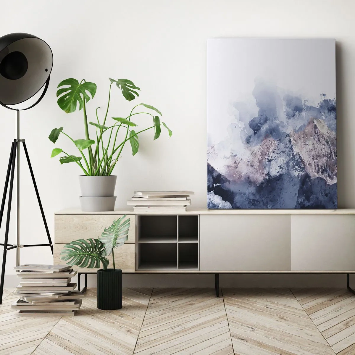 Bild auf Leinwand - Leinwandbild - Das sind die Spitzen! - 45x80 cm