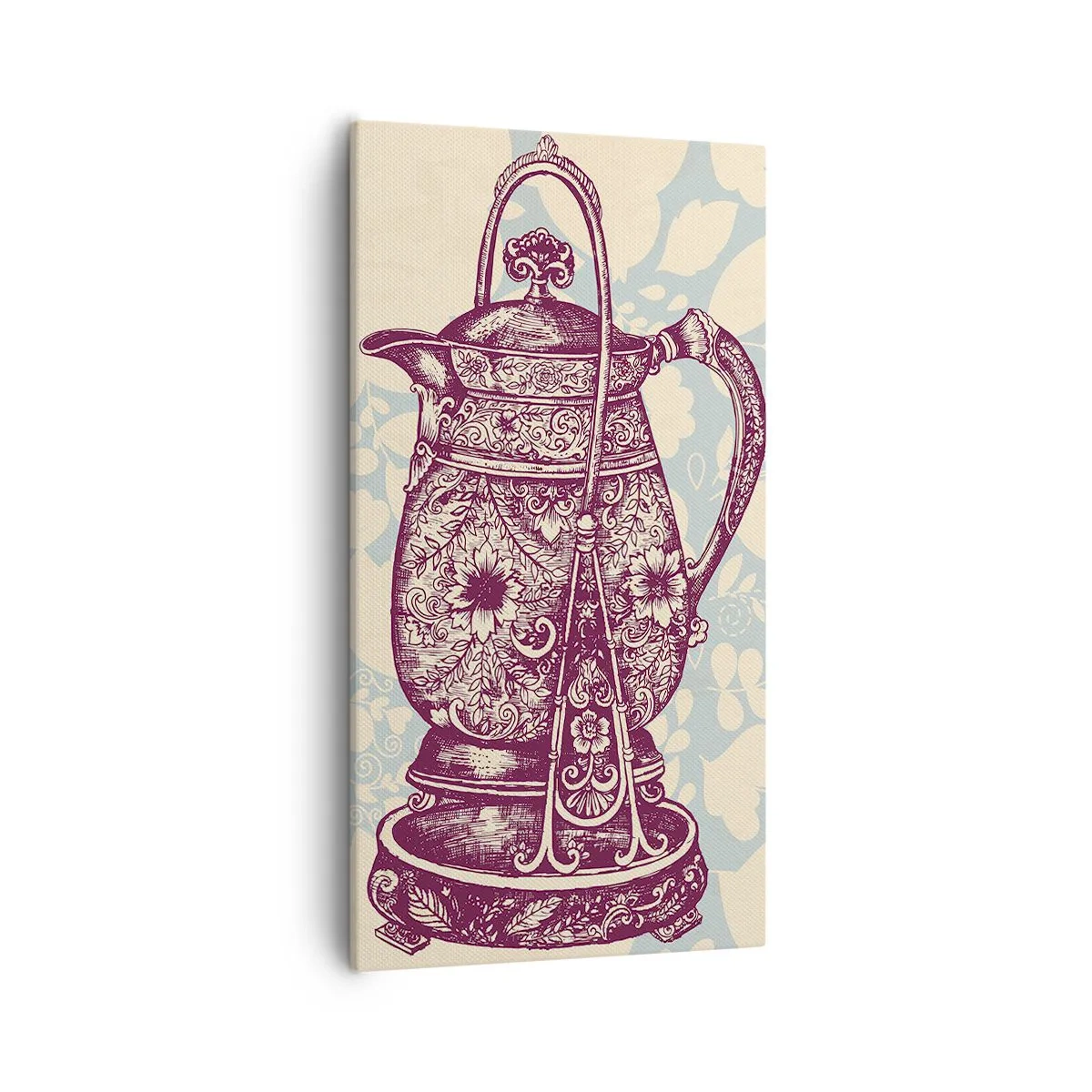 Bild auf Leinwand - Leinwandbild - Schönheit des Alltags - 55x100 cm