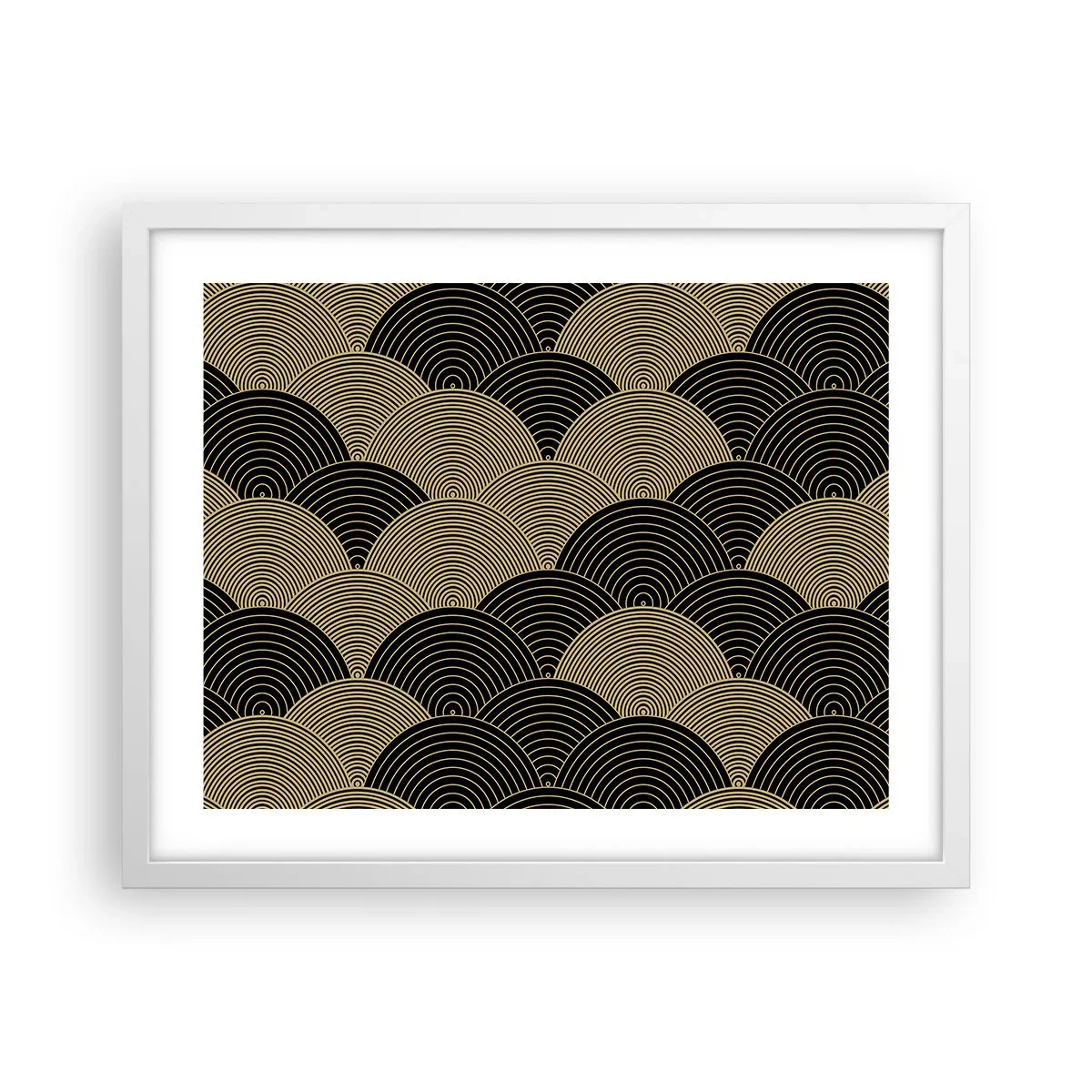 Poster in einem weißen Rahmen - Einheit in der Vielfalt - 50x40 cm