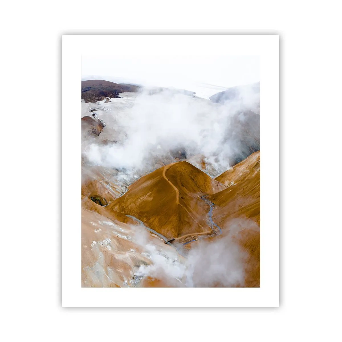 Poster - Islands rohe Schönheit - 40x50 cm