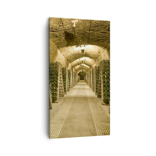 Bild auf Leinwand - Leinwandbild - Die Geburt des Geschmacks - 45x80 cm