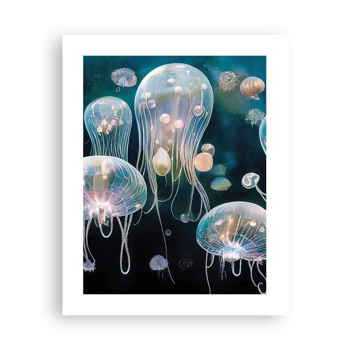Poster - Unterwasserball - 40x50 cm