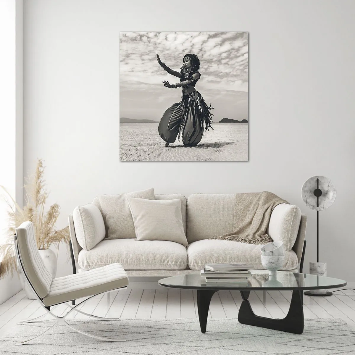 Glasbild - Bild auf glas - Der Tanz der südlichen Inseln - 50x50 cm