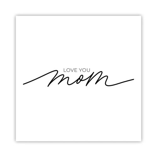 Poster - Große Emotionen - 60x60 cm