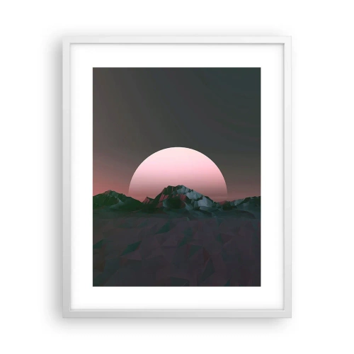 Poster in einem weißen Rahmen - In einer Nachbargalaxie - 40x50 cm