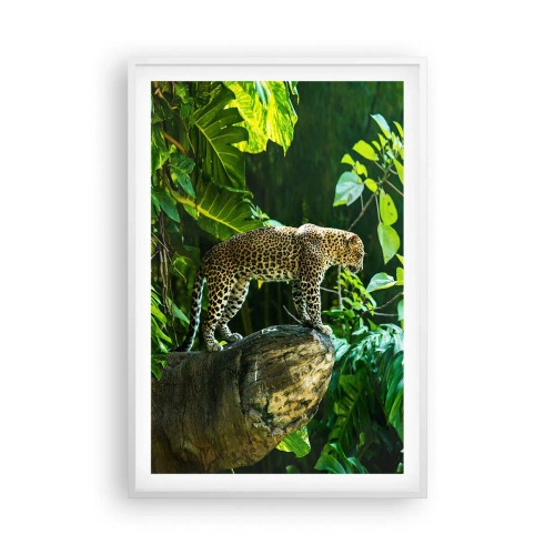 Poster in einem weißen Rahmen - Auf die Jagd? - 61x91 cm