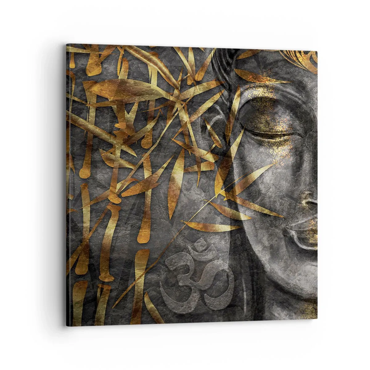 Bild auf Leinwand - Leinwandbild - Fühle den Frieden - 70x70 cm