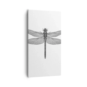 Bild auf Leinwand - Leinwandbild - Präzision der Natur - 55x100 cm