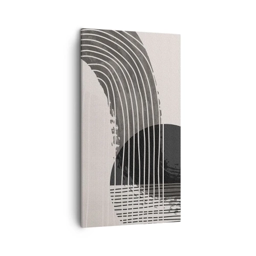 Bild auf Leinwand - Leinwandbild - Hin und zurück - 45x80 cm