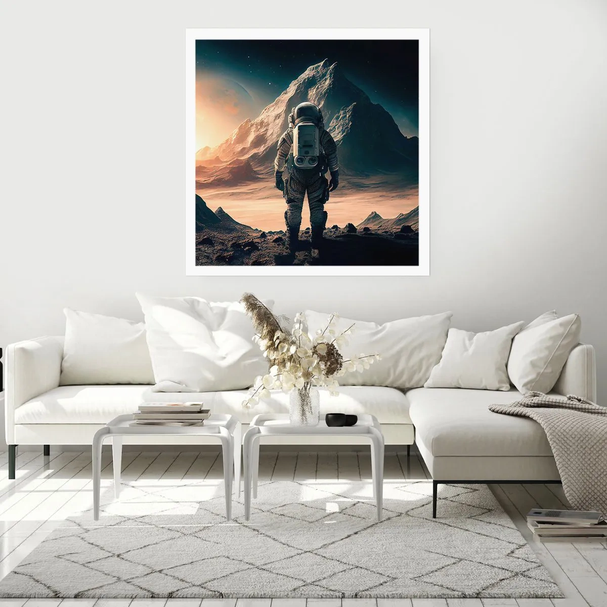 Poster - Neue Herausforderung - 30x30 cm