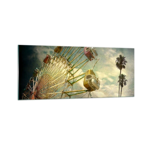 Glasbild - Bild auf glas - Es wird Spaß geben ... - 100x40 cm