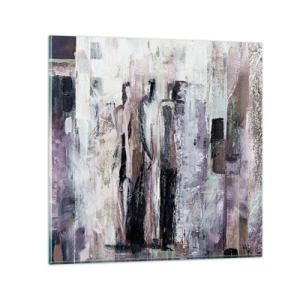 Glasbild - Bild auf glas - Die geheimnisvolle Drei - 70x70 cm