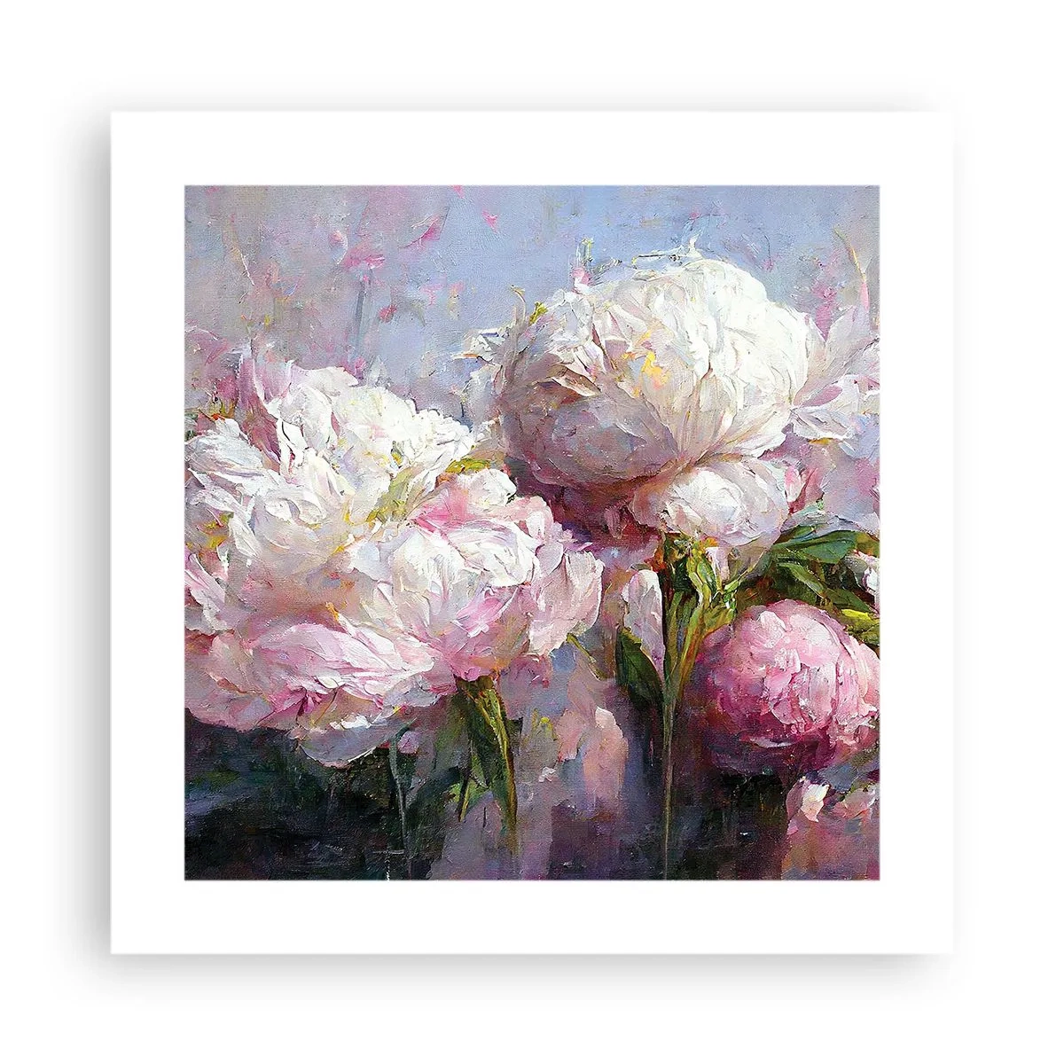 Poster - Strauß voller Leben - 40x40 cm