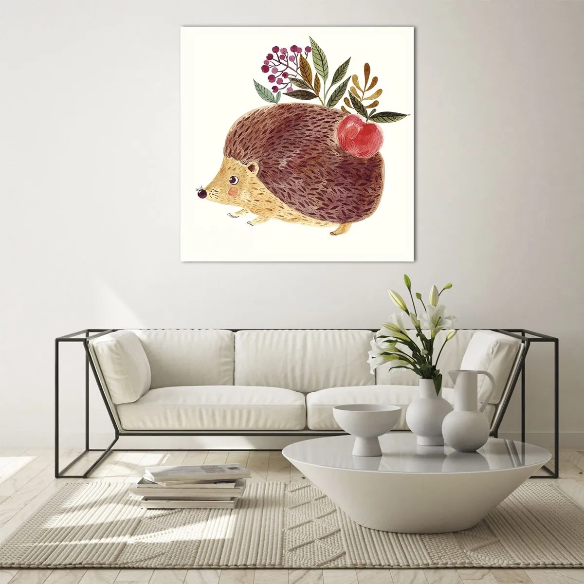 Glasbild - Bild auf glas - Und dann magst du mich schon - 70x70 cm