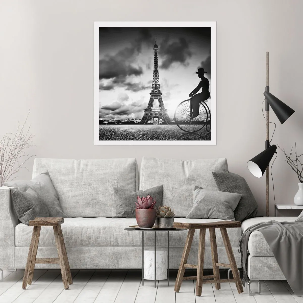 Poster - Sehnsucht nach Belle Epoque - 60x60 cm