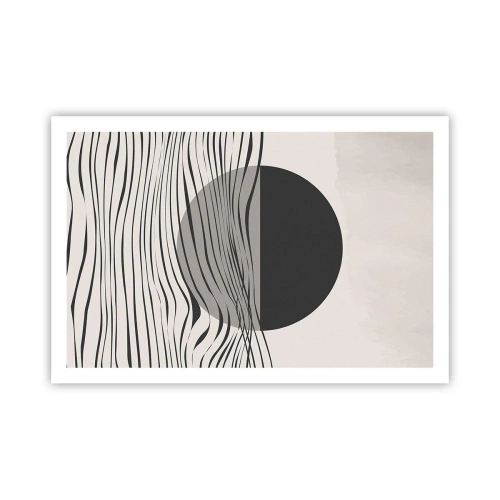 Poster - Halbe Komposition - 91x61 cm