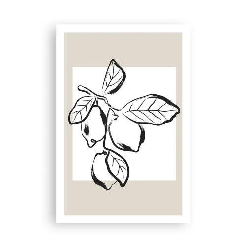 Poster - Dort, wo Zitronen reifen… - 61x91 cm