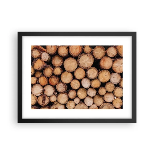 Poster in einem schwarzem Rahmen - Ein neuer Anfang - 40x30 cm