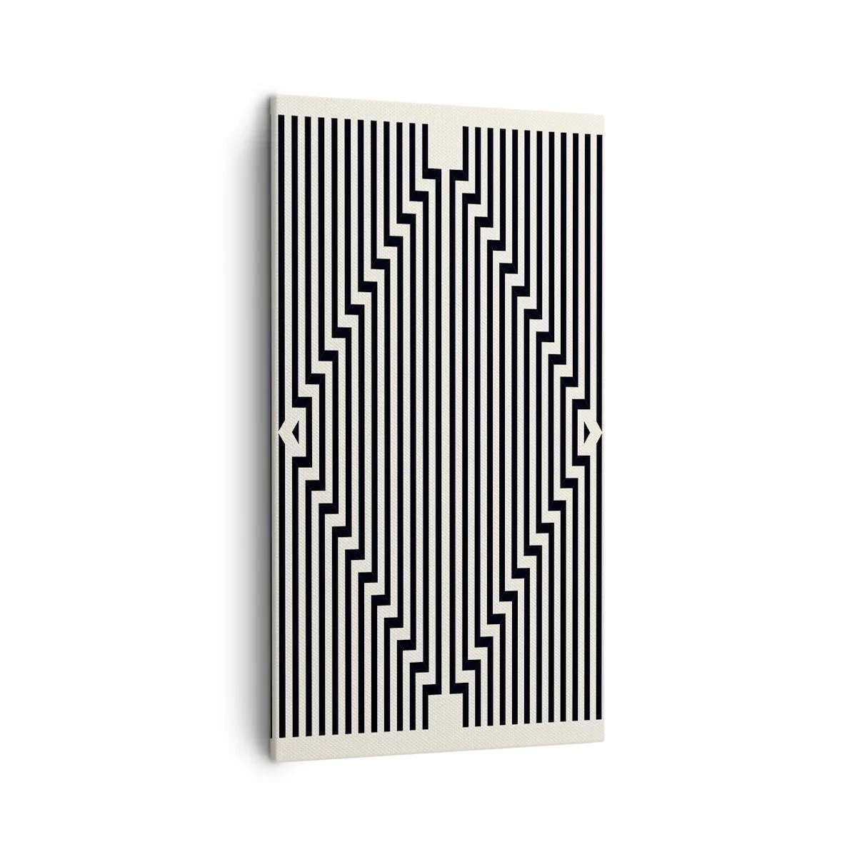 Bild auf Leinwand - Leinwandbild - Geometrische Illusion - 45x80 cm