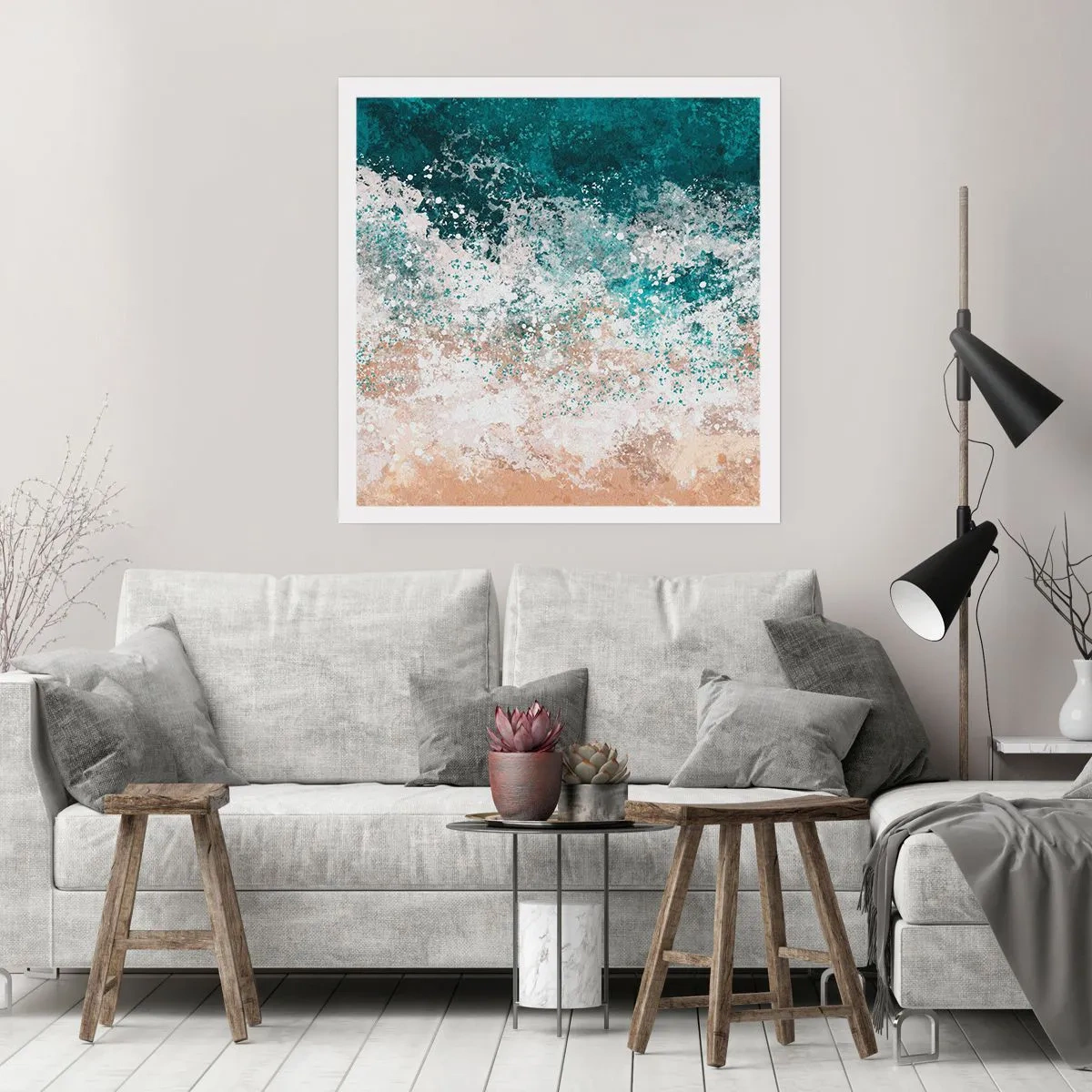 Poster - Meeresgeschichten - 50x50 cm