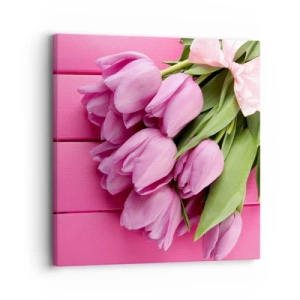 Bild auf Leinwand - Leinwandbild - Nur für dich - 30x30 cm