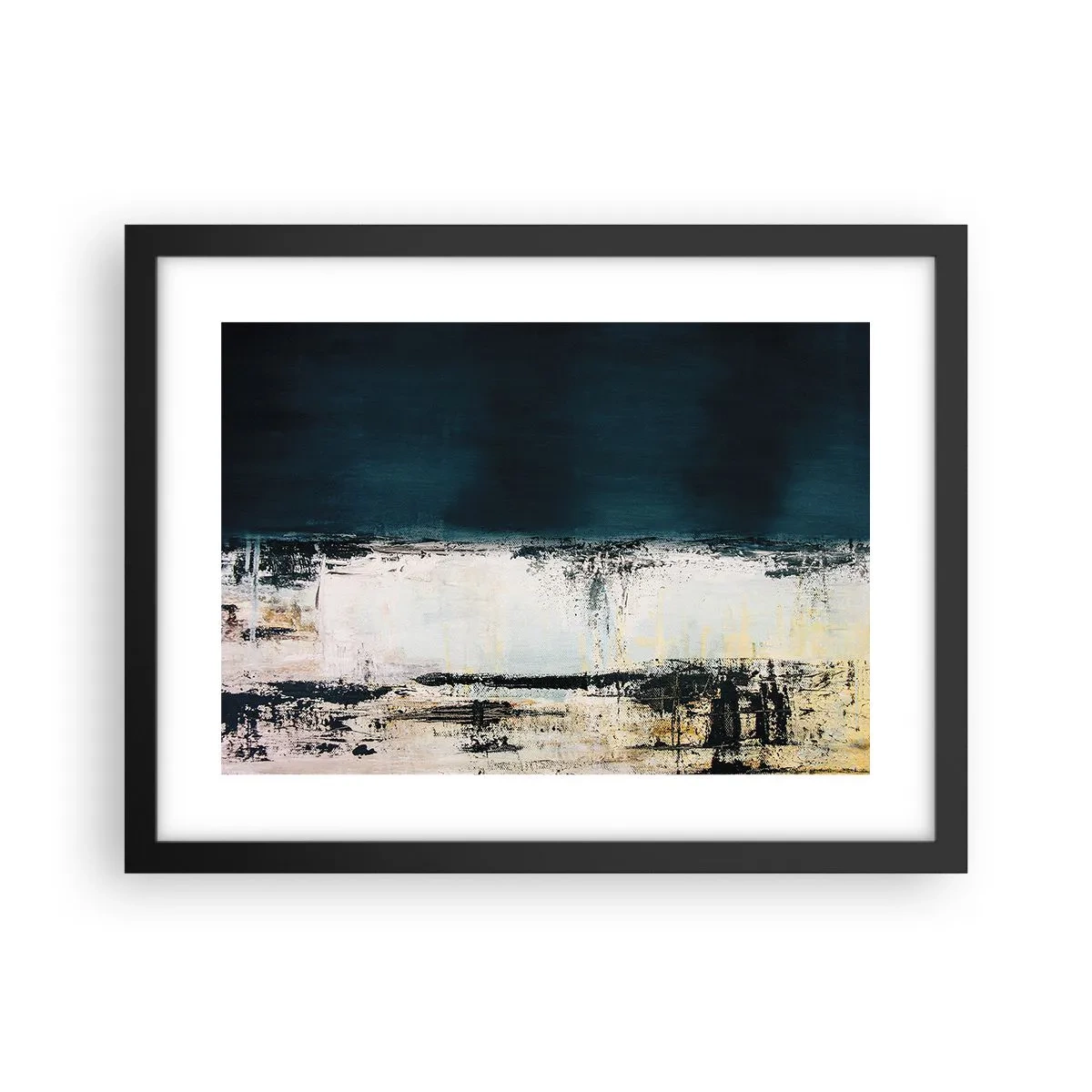 Poster in einem schwarzem Rahmen - Horizontale Komposition - 40x30 cm