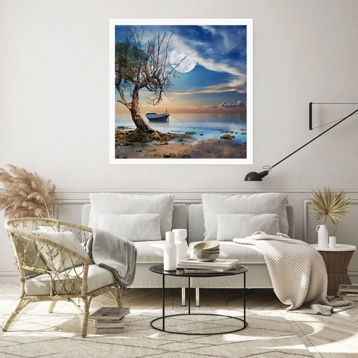 Poster - Ist das das Ende oder der Anfang? - 40x40 cm