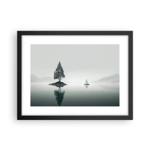 Poster in einem schwarzem Rahmen - Traum - 40x30 cm