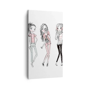 Bild auf Leinwand - Leinwandbild - Es wird, es wird Spaß machen - 45x80 cm