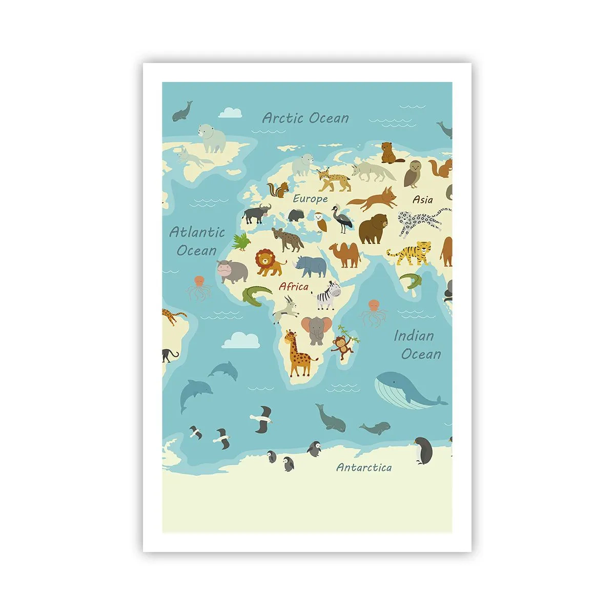 Poster - Gute Nachbarn - 61x91 cm