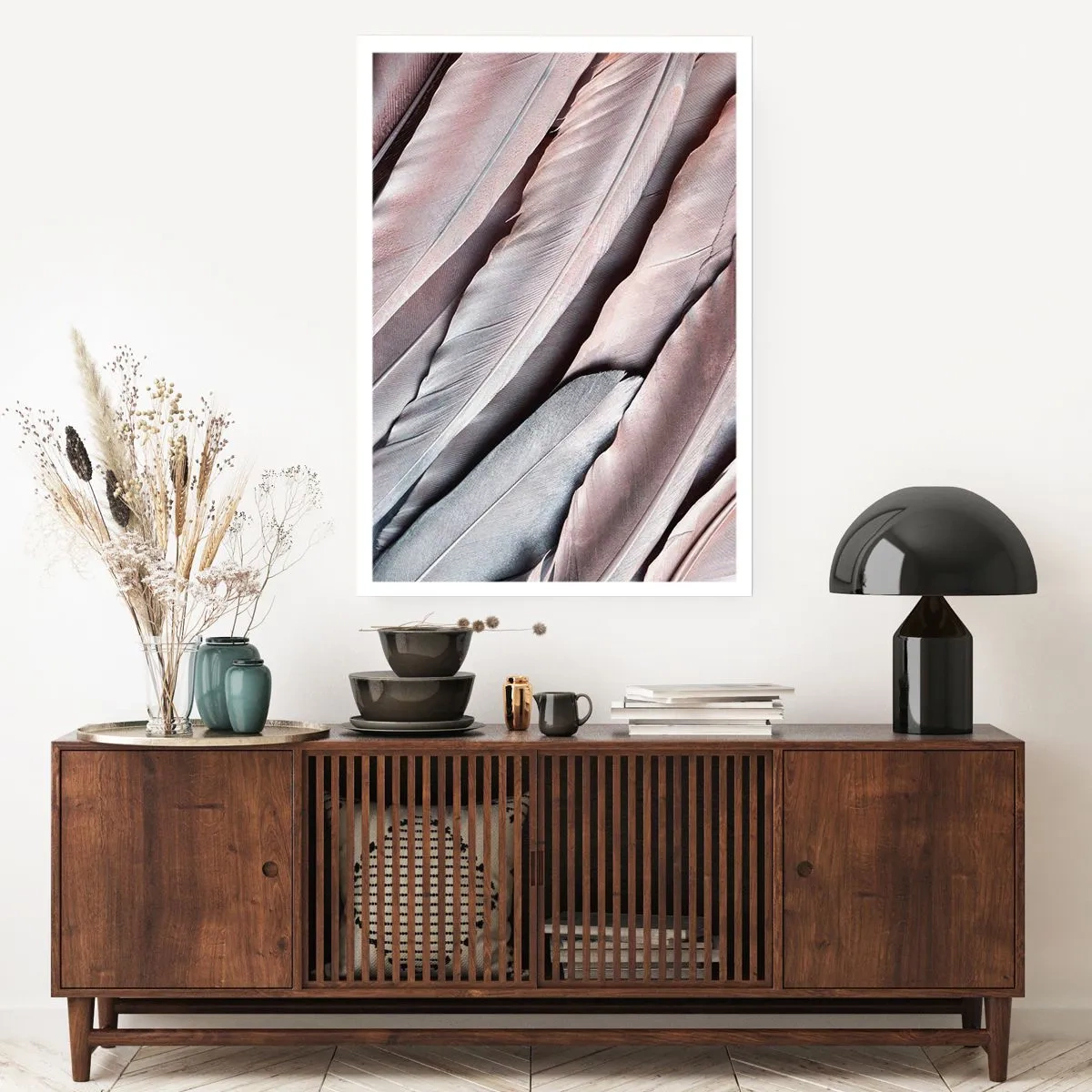 Poster - In rosa Silber - 61x91 cm