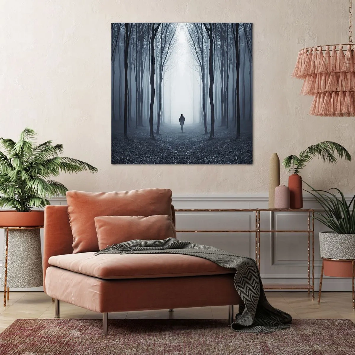 Bild auf Leinwand - Leinwandbild - Alles einfach und übersichtlich - 30x30 cm