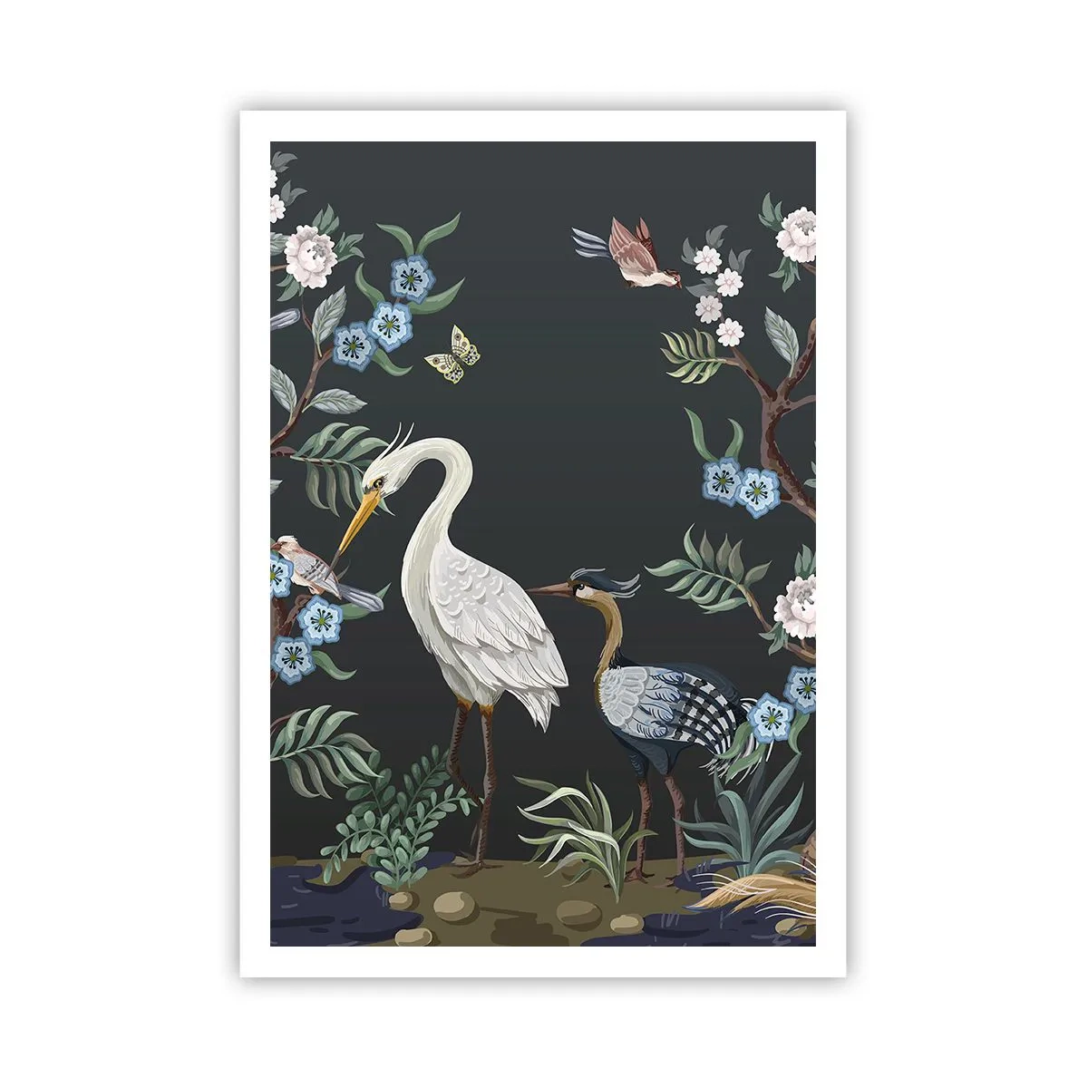 Poster - Vogelparade - 70x100 cm
