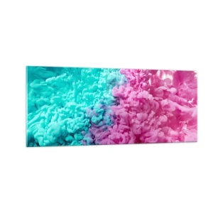 Glasbild - Bild auf glas - Letzte Begegnung - 100x40 cm