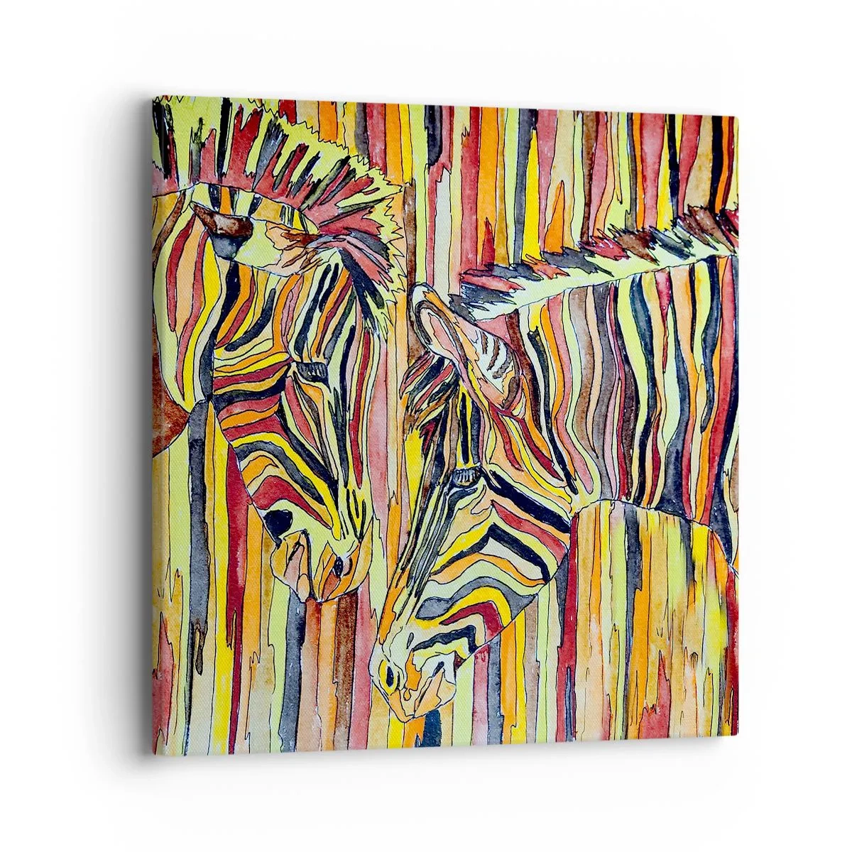 Bild auf Leinwand - Leinwandbild - Also du auch... - 40x40 cm