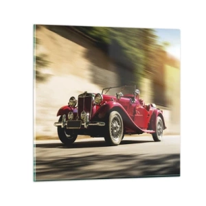 Glasbild - Bild auf glas - Schöner als Nike von Samothrake - 30x30 cm