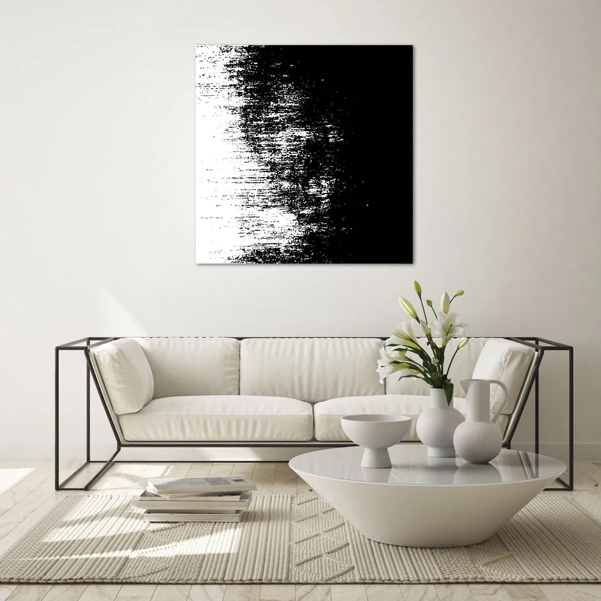 Glasbild - Bild auf glas - Und der Gewinner ist ... - 70x70 cm