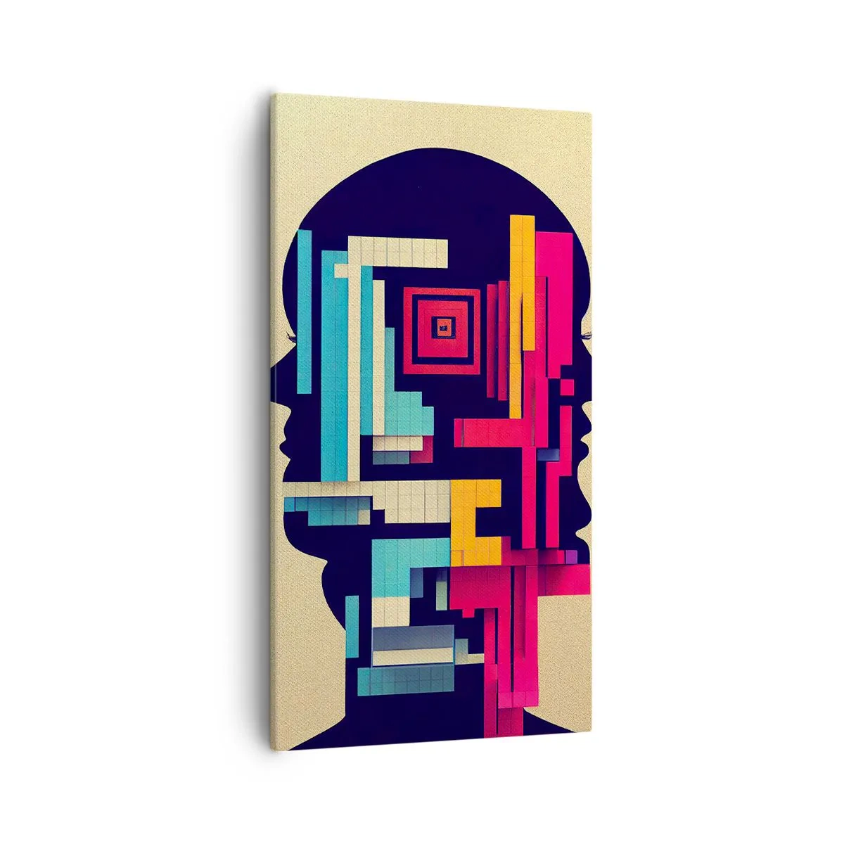 Bild auf Leinwand - Leinwandbild - Neue Anleihen - 55x100 cm