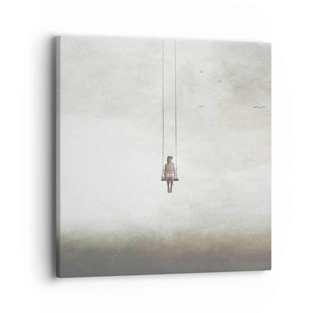 Bild auf Leinwand - Leinwandbild - Ein Kind in uns - 40x40 cm