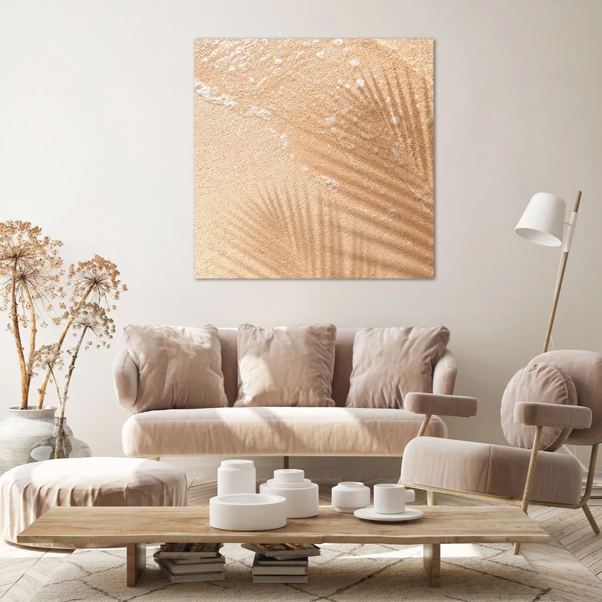 Bild auf Leinwand - Leinwandbild - Der Schatten eines heißen Sommers - 70x70 cm