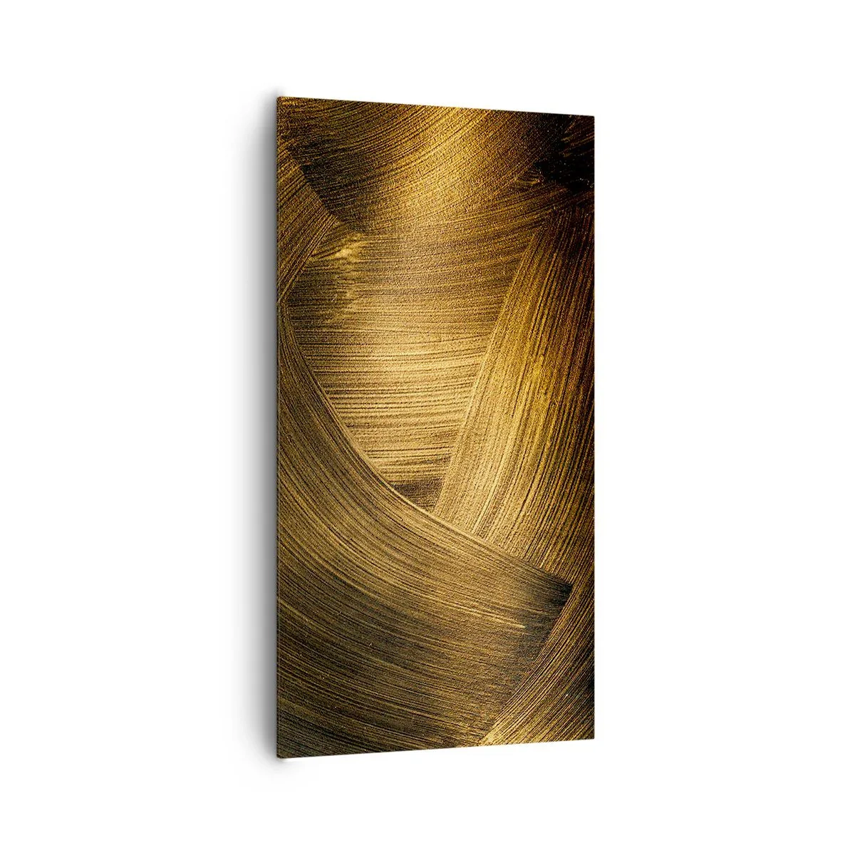 Bild auf Leinwand - Leinwandbild - In einem goldenen Labyrinth - 65x120 cm