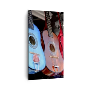 Bild auf Leinwand - Leinwandbild - Lateinische Atmosphäre - 45x80 cm