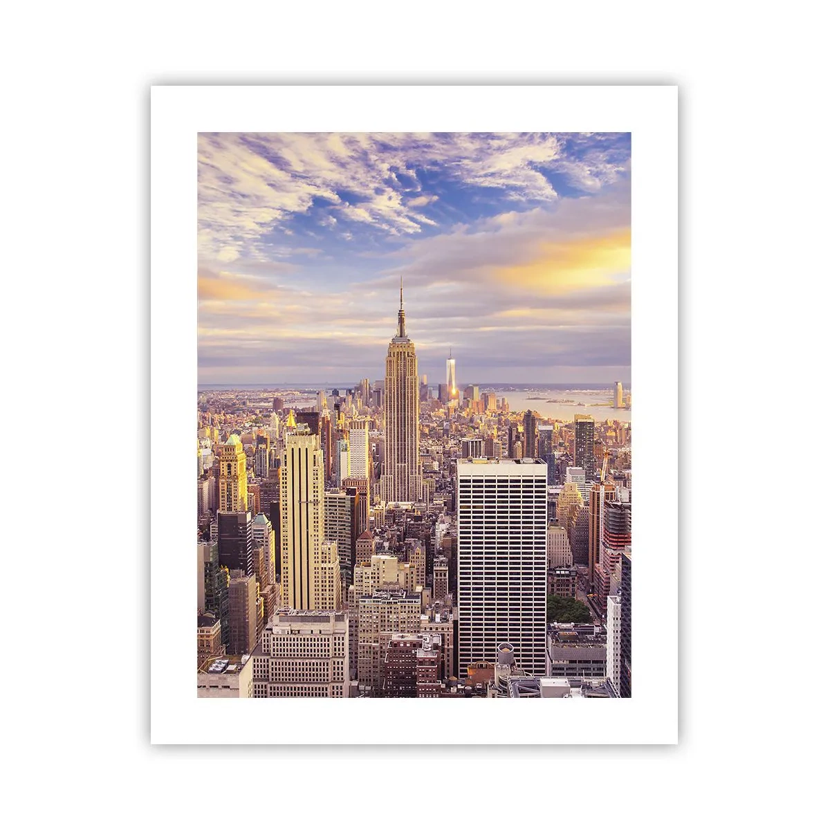 Poster - Nur nach den Wolken greifen - 40x50 cm